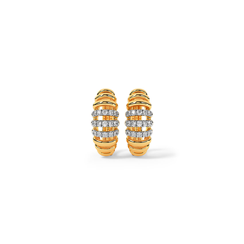 Moissanite Diamond Stone Hope Earrings