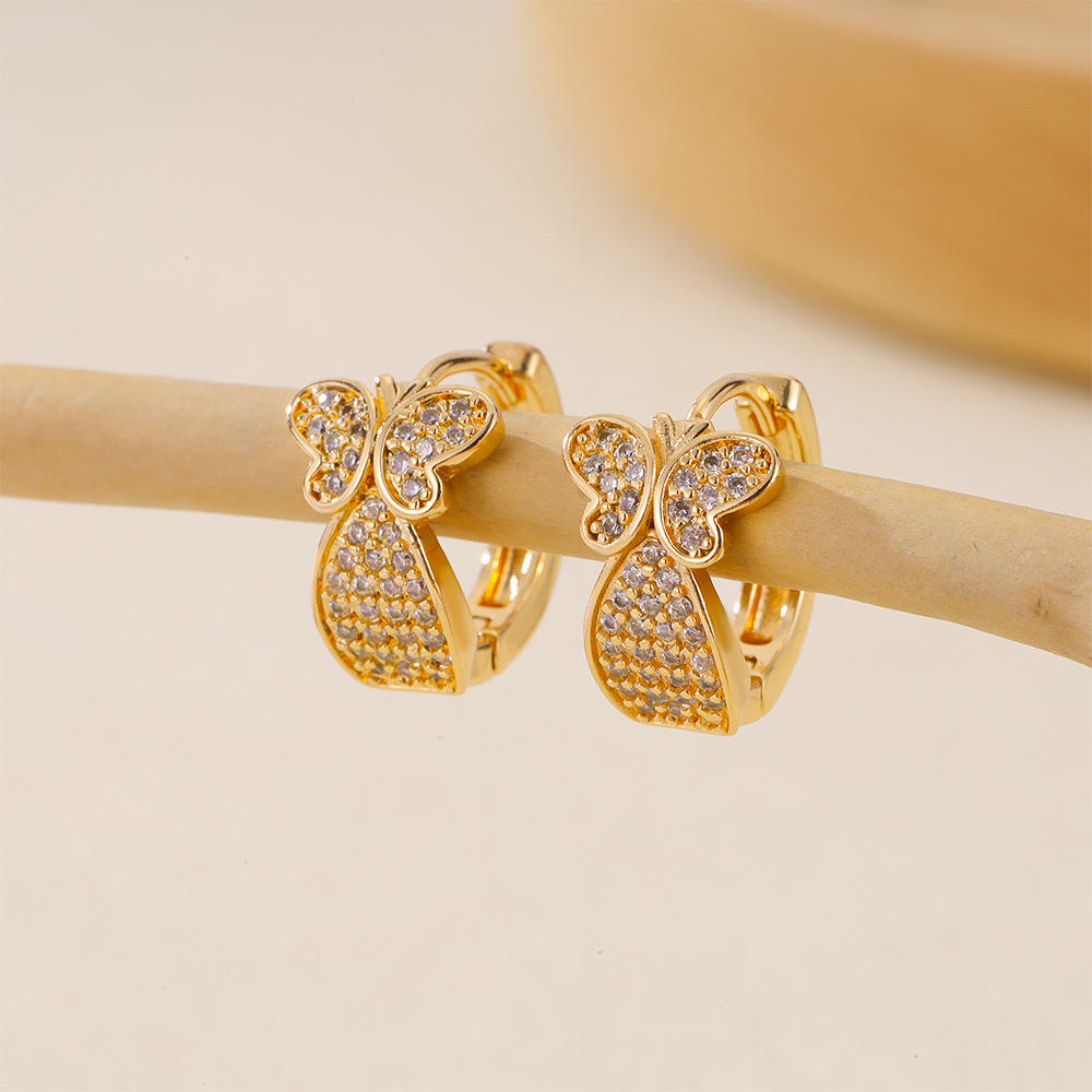 Topmixo Butterfly Sparkle Earrings