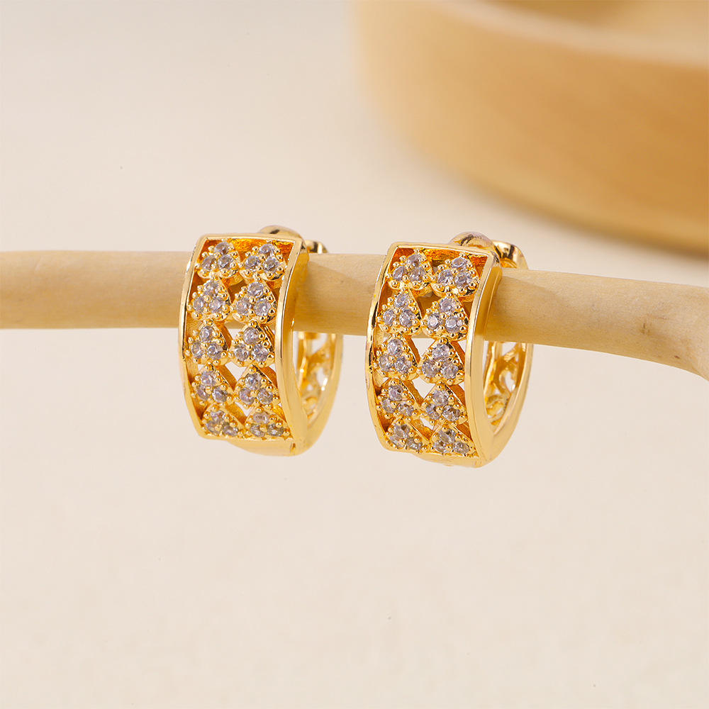 Topmixo Elegant Glow Hoop Earrings